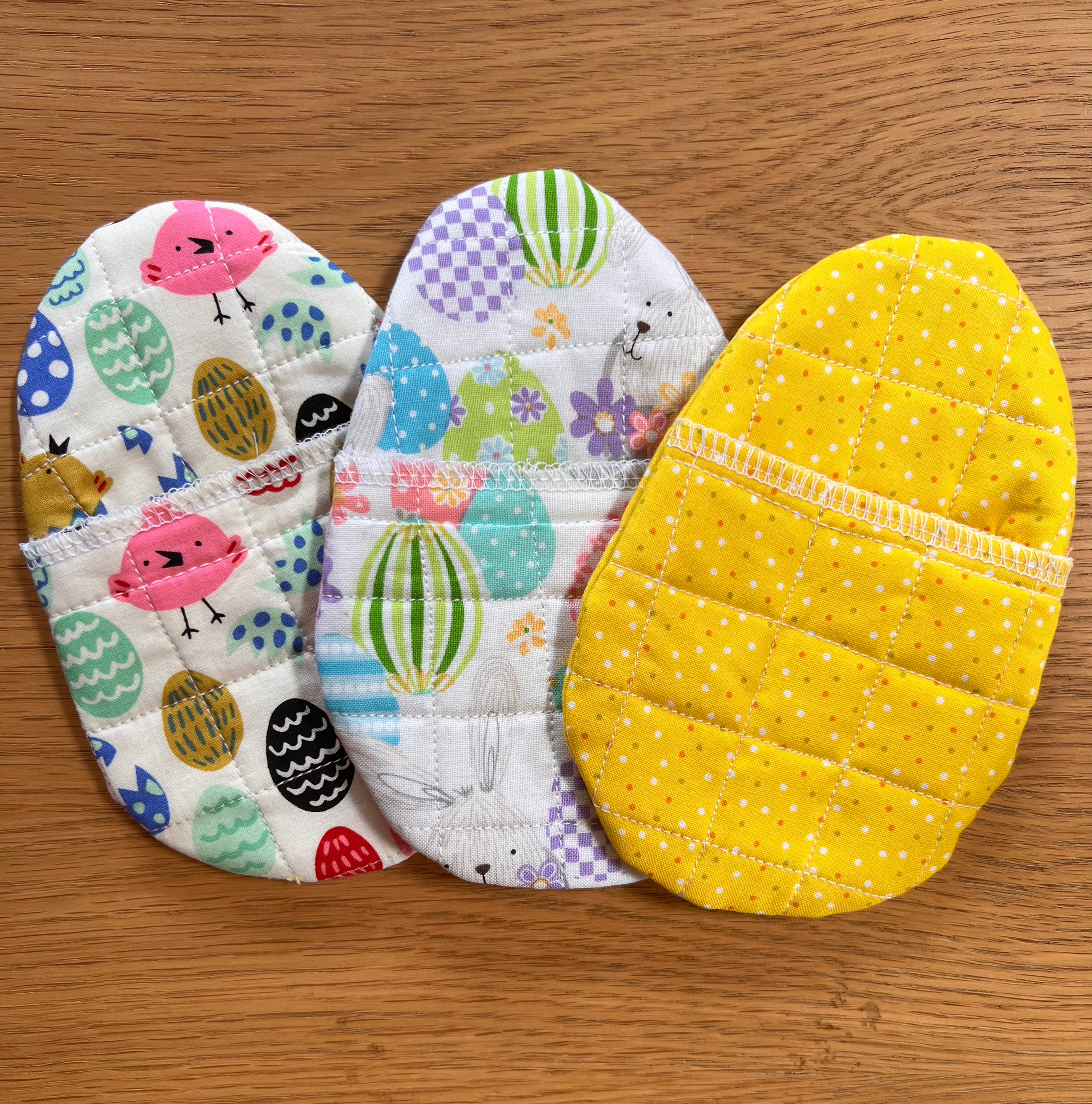 Quilted Reusable Easter Egg