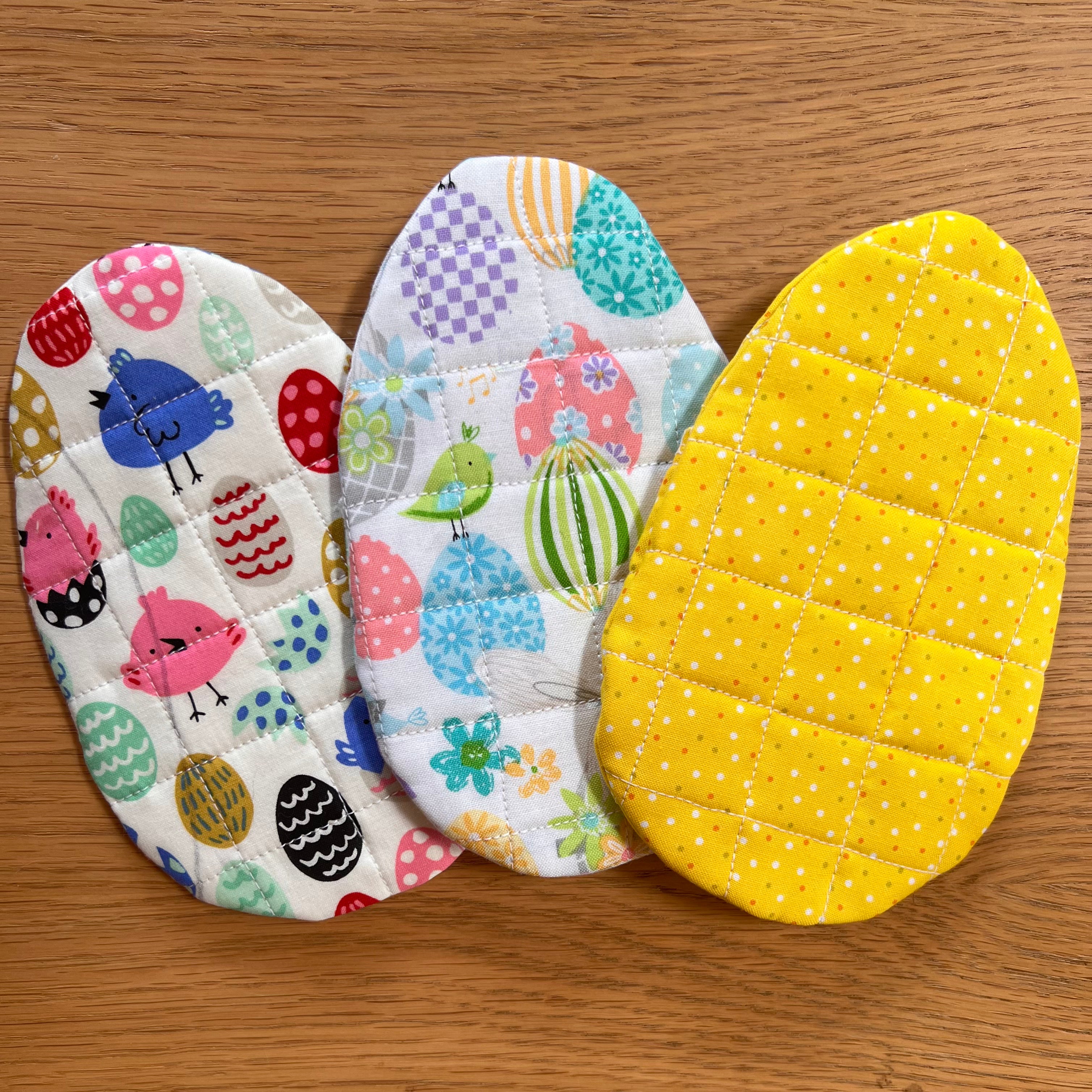 Quilted Reusable Easter Egg