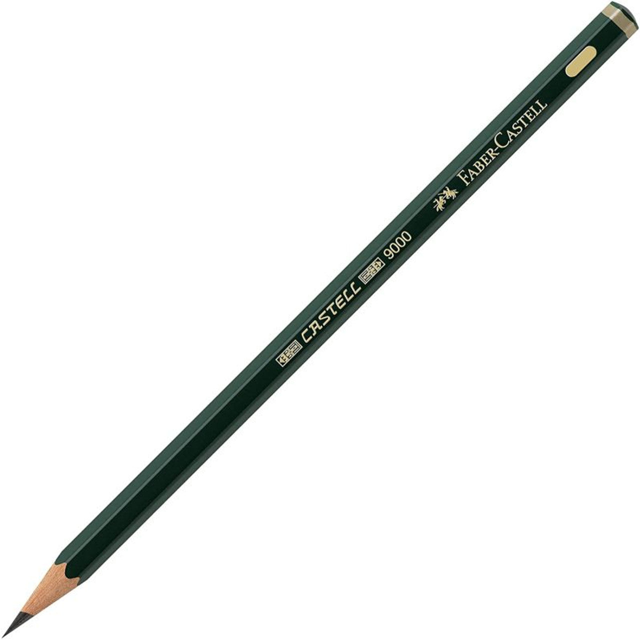 Castell 9000 Graphite Pencils Blistercard - 4ct