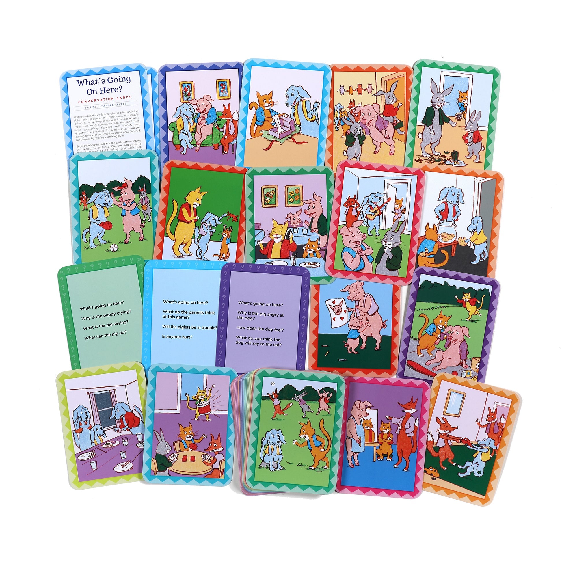 What's Going On Here Conversation Cards