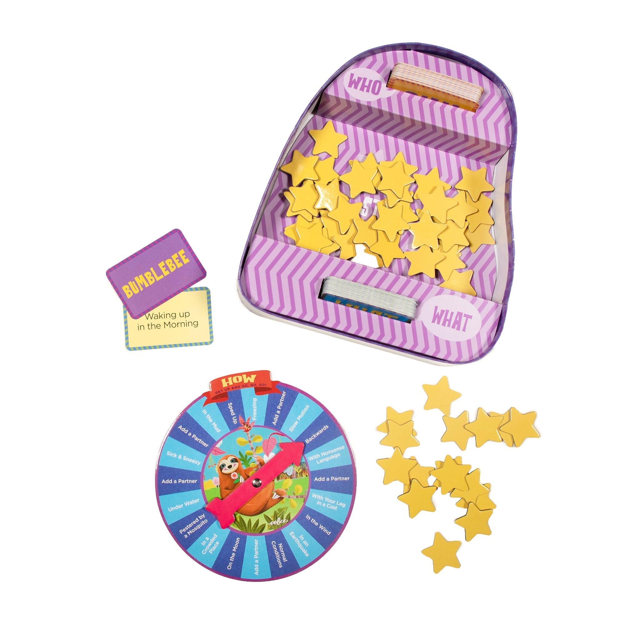 Sloth in a Hurry - Shaped Spinner Game