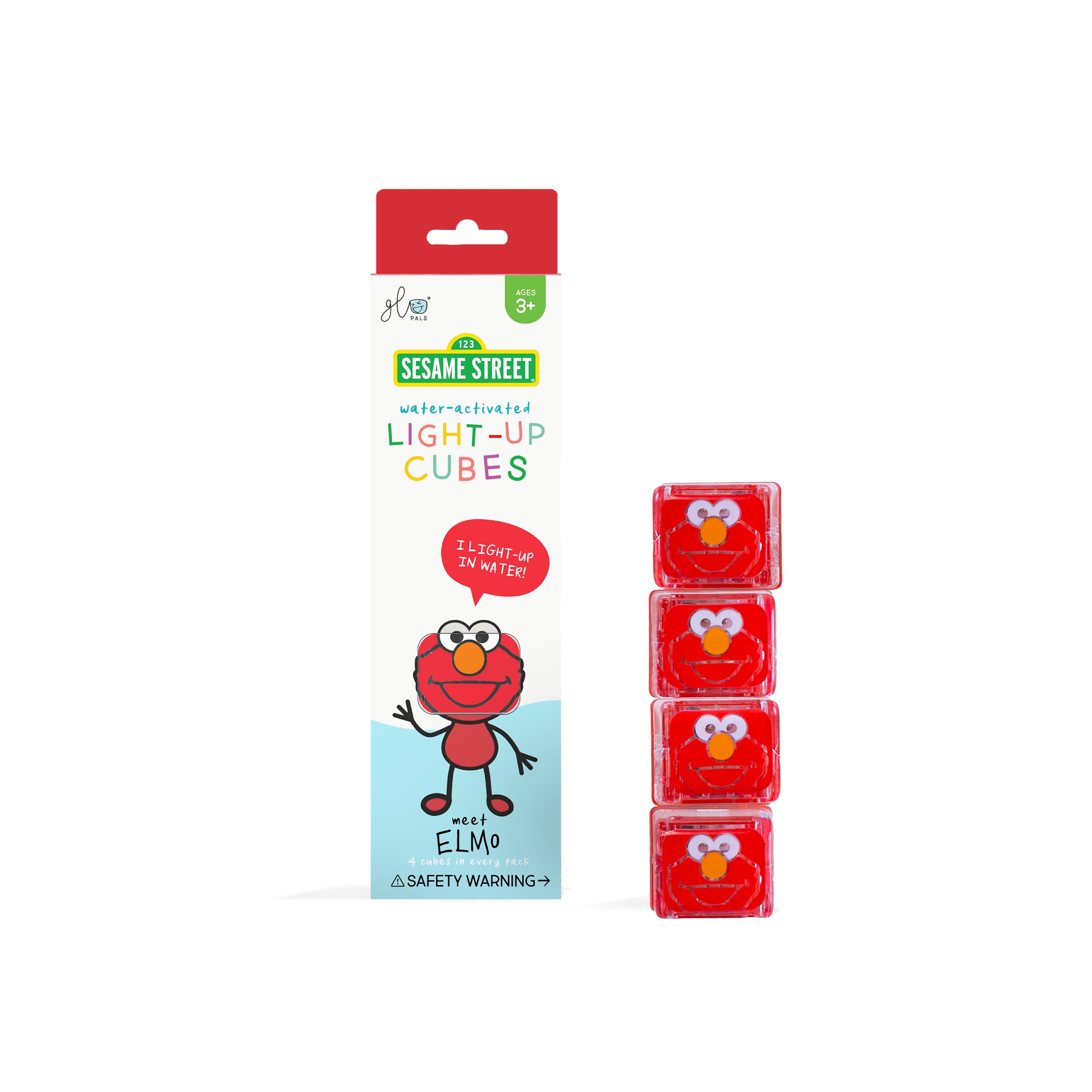 Glo Pals x SS Elmo Light Up Cubes
