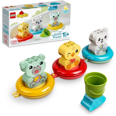 Bath Time Fun: Floating Animal Train