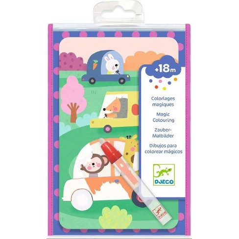 On The Road Magic Coloring