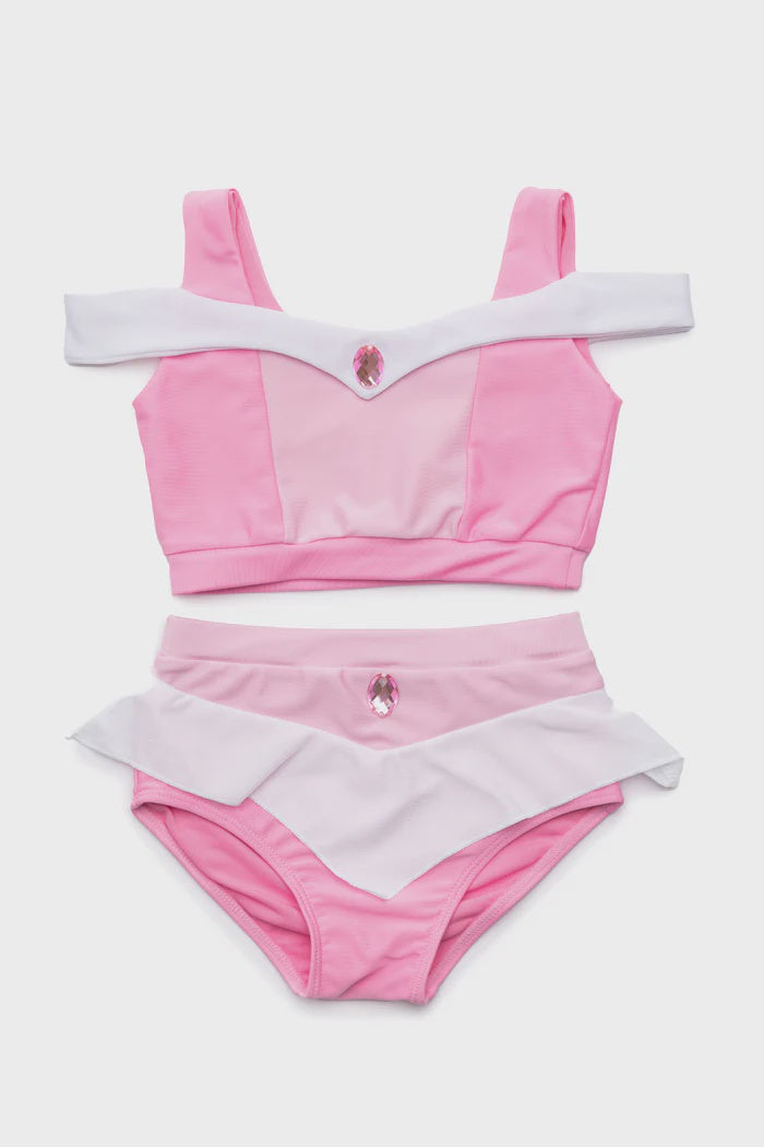 Sleeping Cutie Swim Suit, Two-Piece, Size 5-6