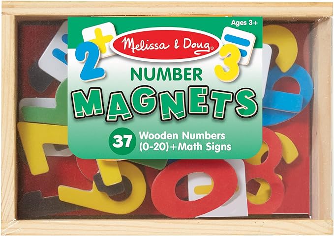 Magnetic Wooden Numbers