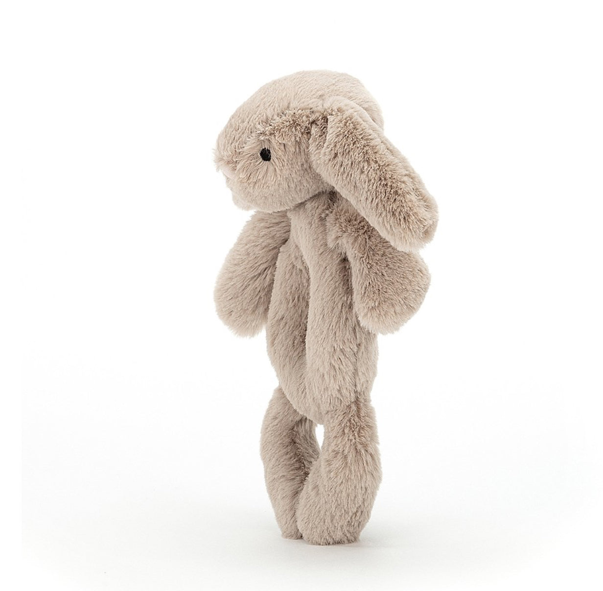 Bashful Beige Bunny Ring Rattle