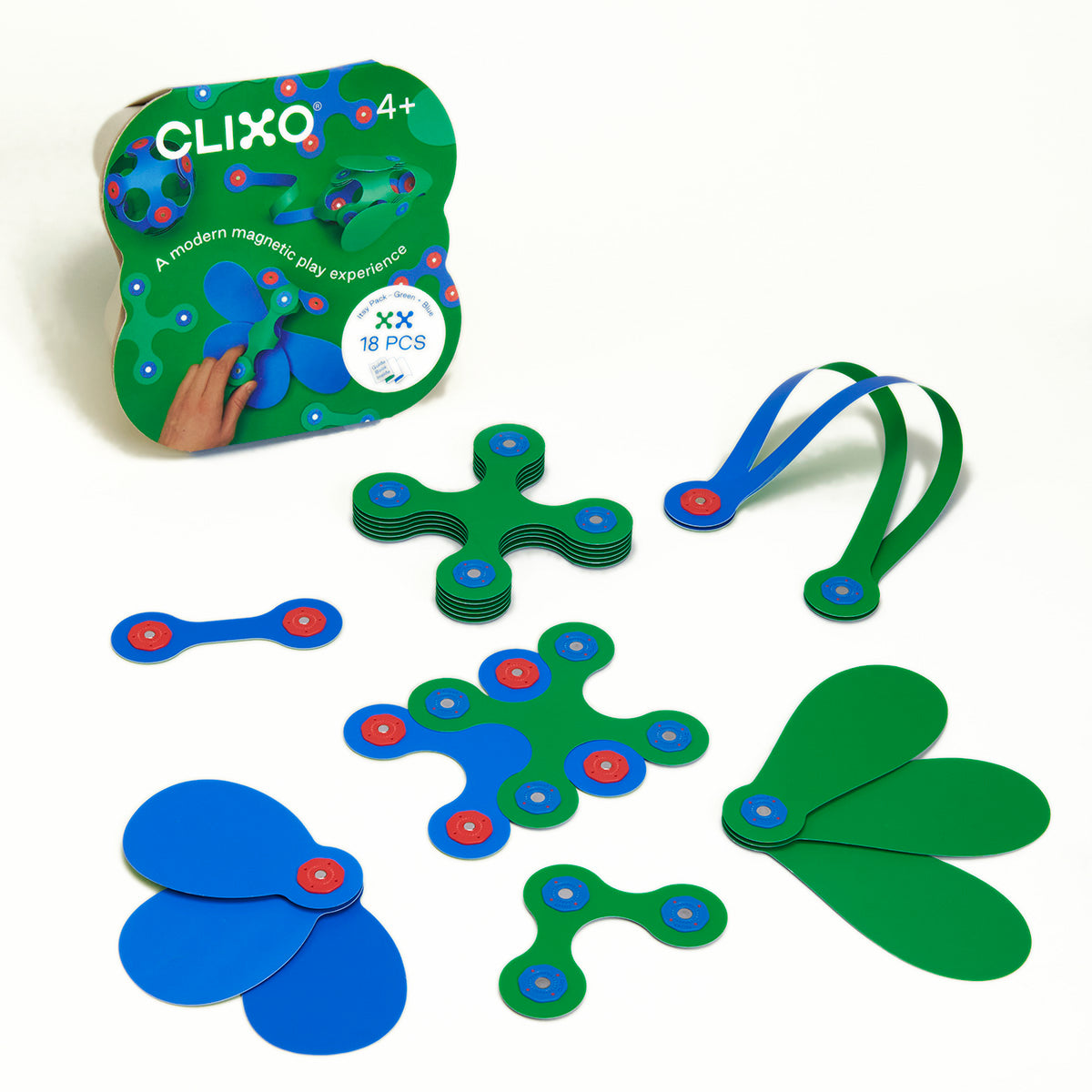 Clixo - Itsy Pack Blue/Green