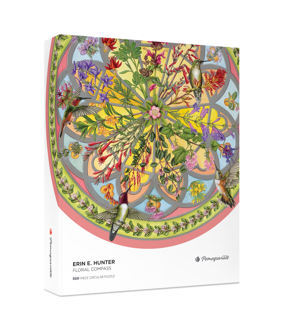 Hunter: Floral Compass 500-Piece Circular