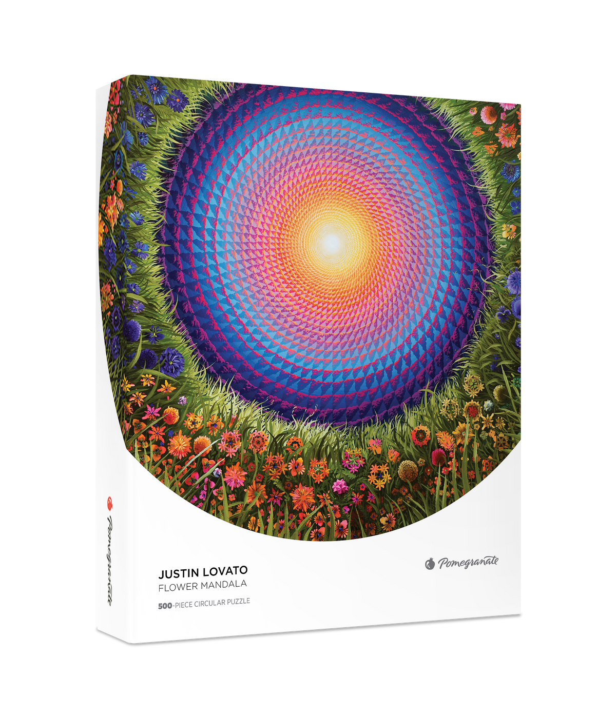 Justin Lovato: Flower Mandala Circular - 500