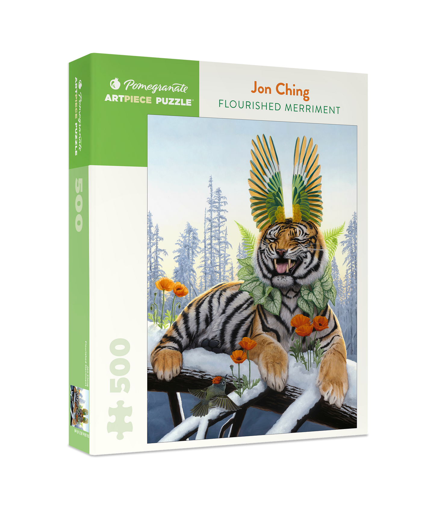 Jon Ching: Flourished Merriment 500-Piece Jigsaw P