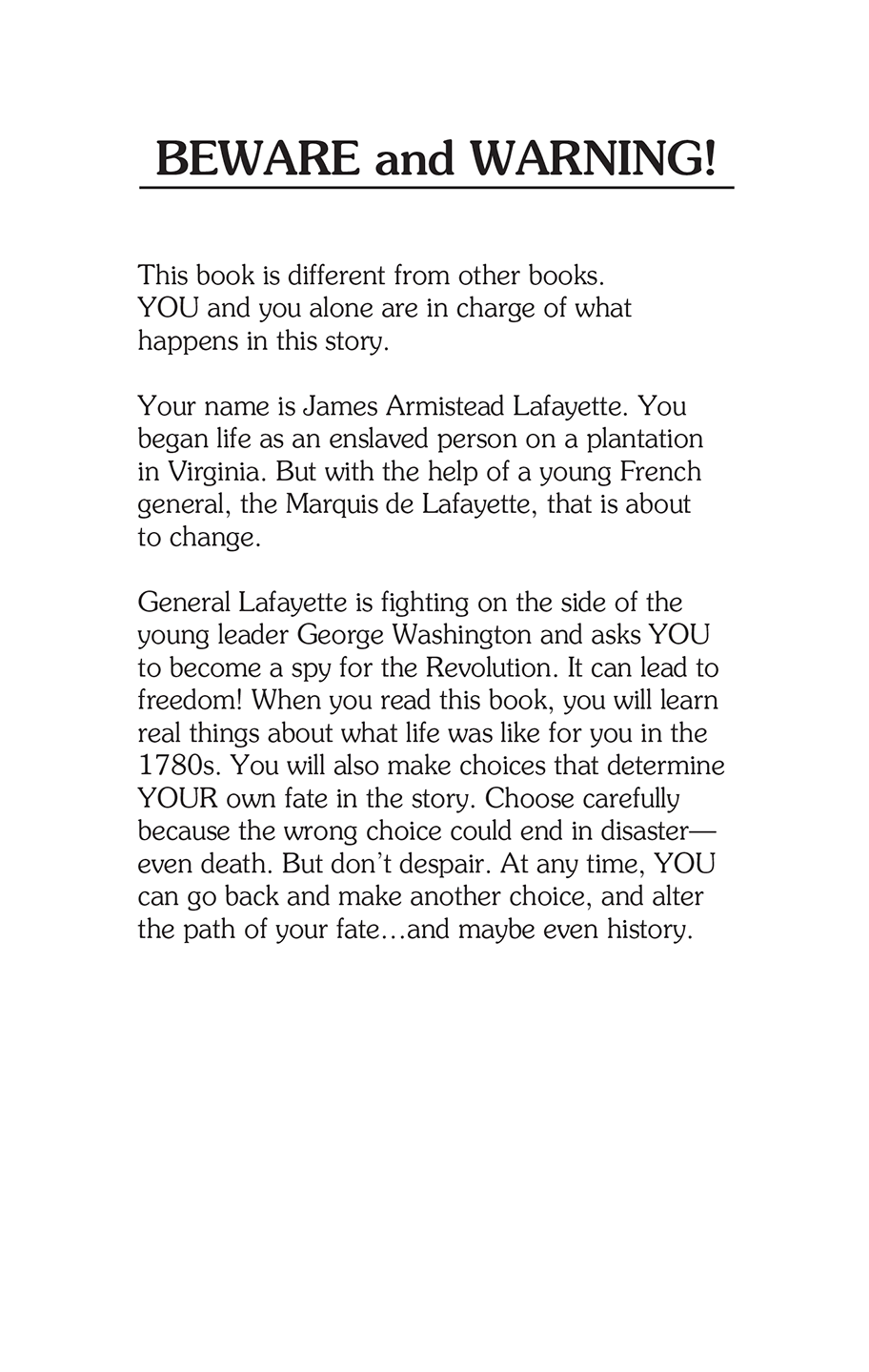 Spies: James Armistead Lafayette