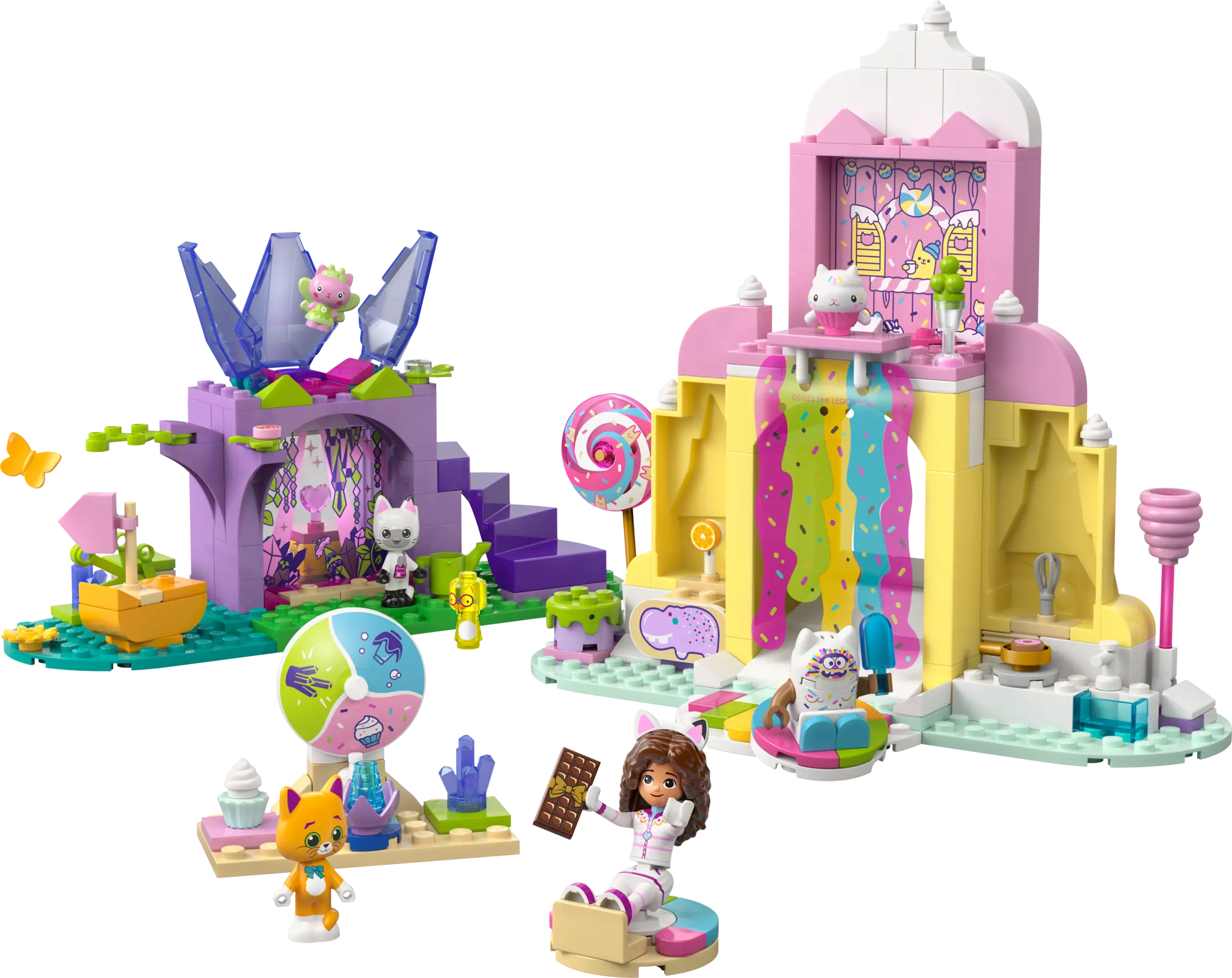 Sweet Treat Mountain & Kitty Garden Set!