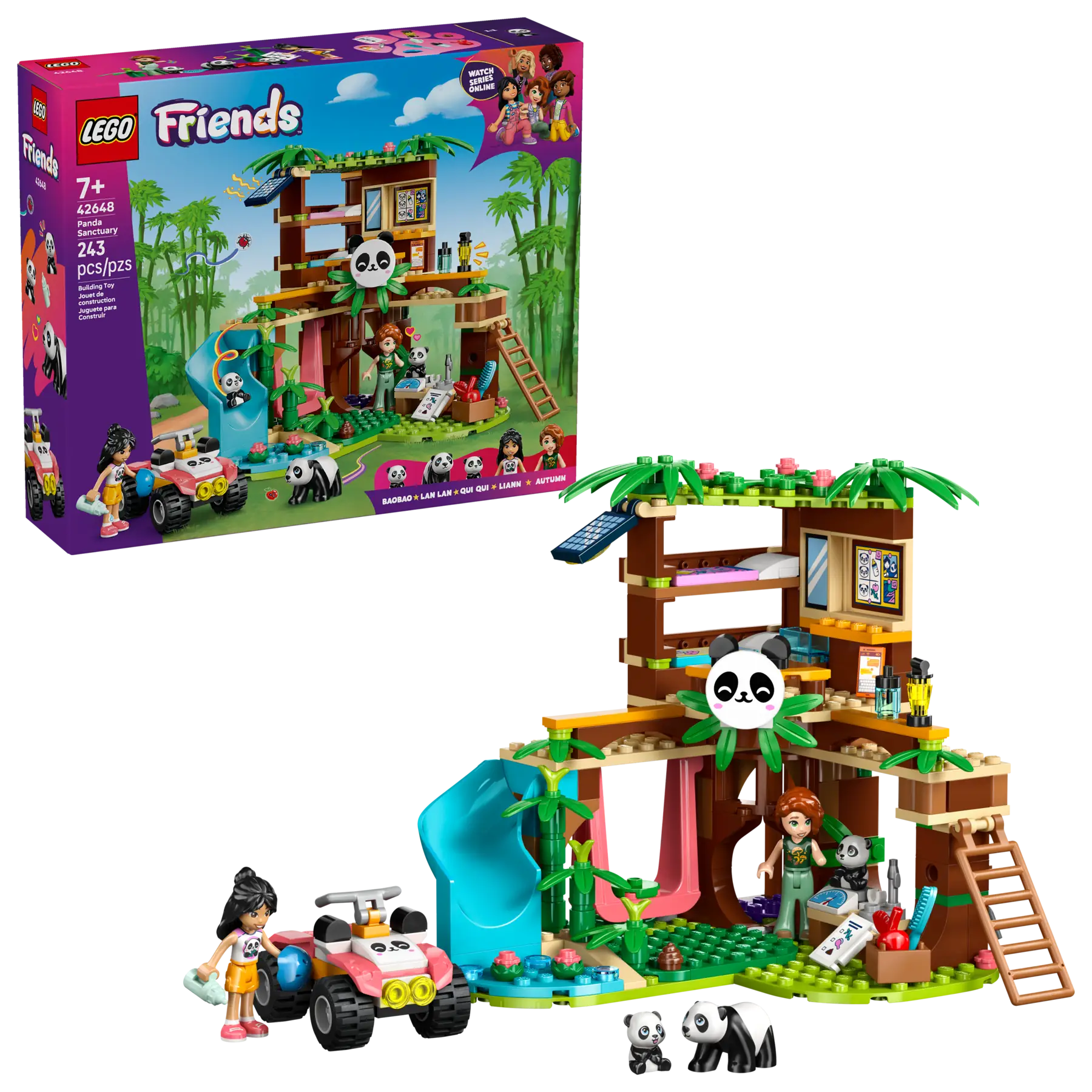 LEGO Panda Sanctuary Animal Care