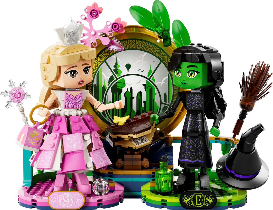 Elphaba & Glinda Figures