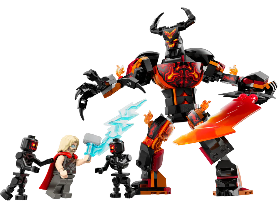 LEGO Thor vs. Surtur Construction Figure