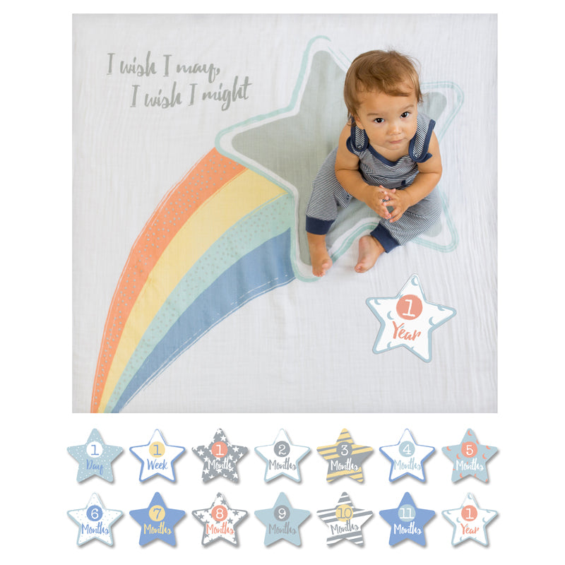 Baby's First Year - Blanket & Cards Set