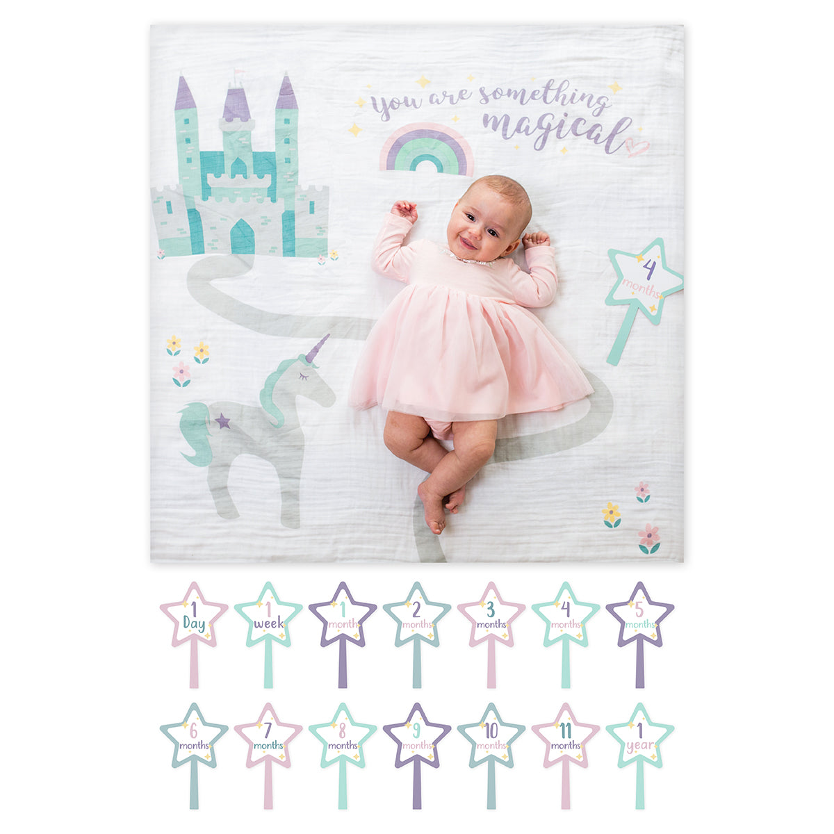 Baby's First Year - Blanket & Cards Set