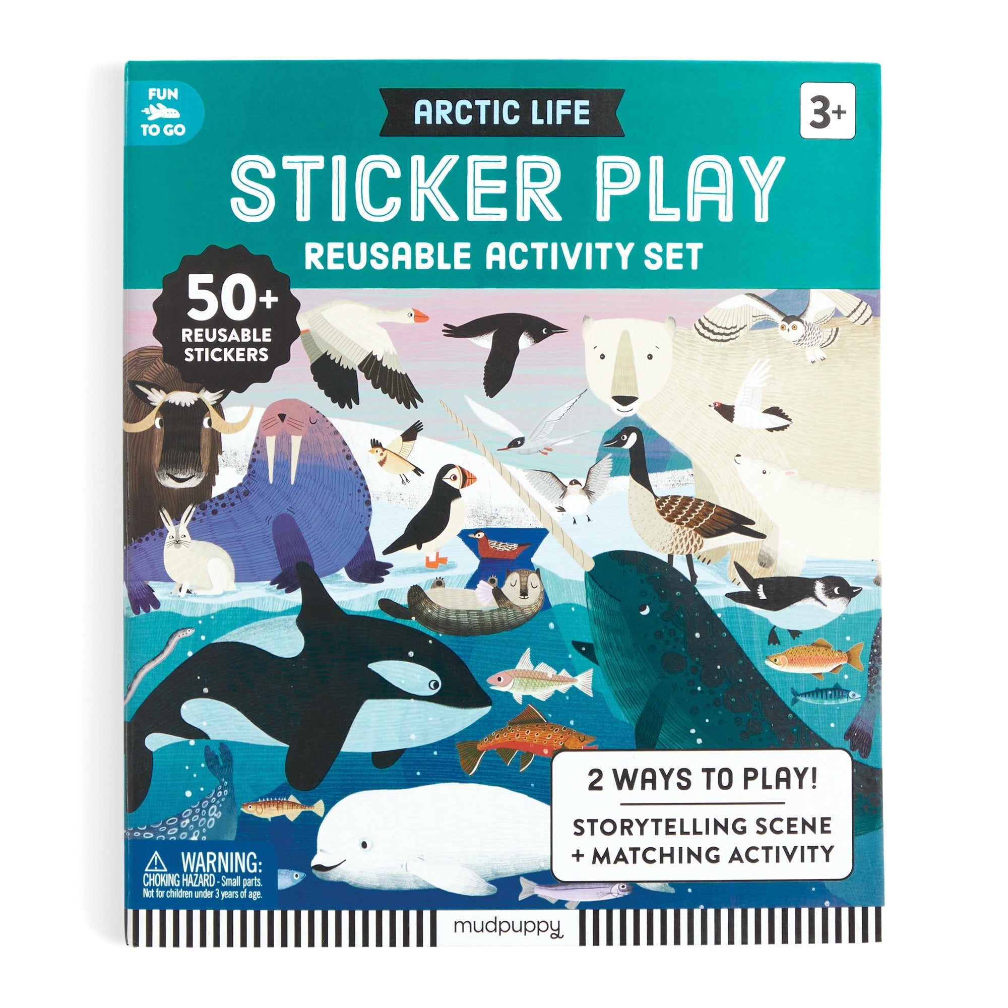 Sticker Reusable Arctic Life