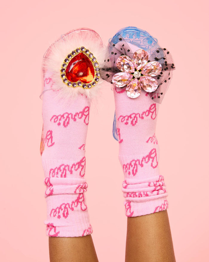 Red Heart Gem & Feather Play Shoes