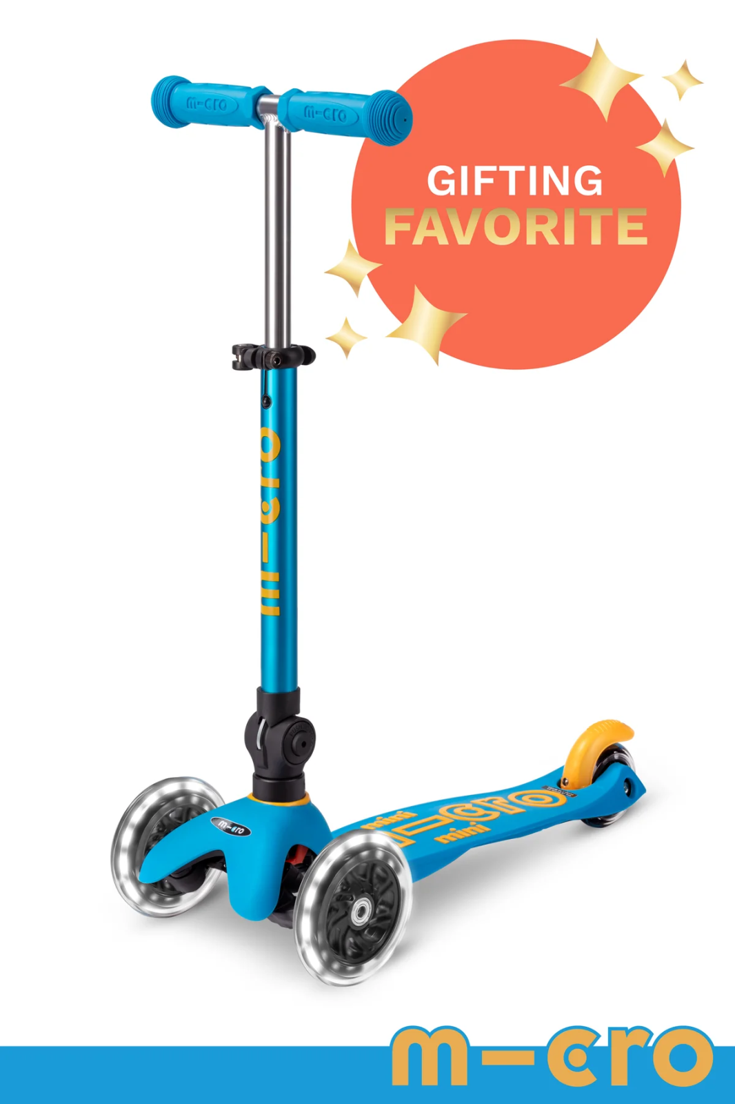 Micro Mini Deluxe Foldable LED - Ocean Blue