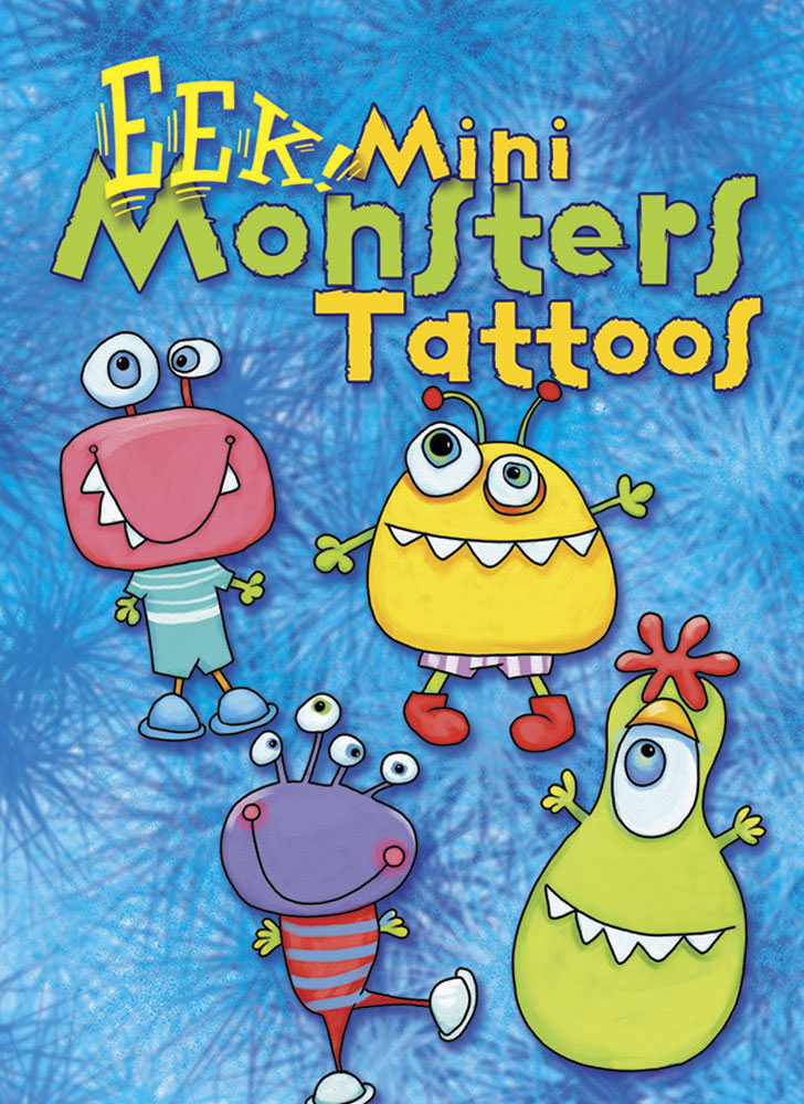EEK! Mini Monsters Tattoo