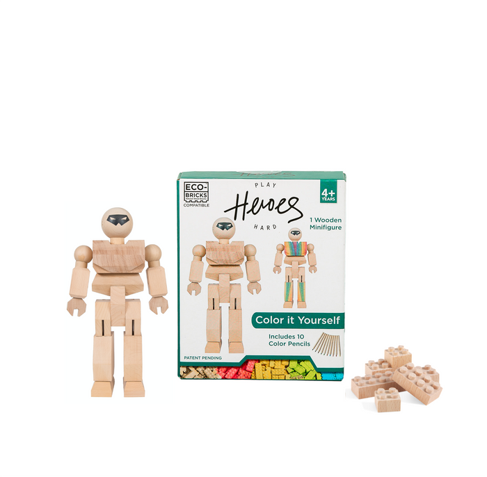 Playhard Heroes MiniFigure DIY 1pc