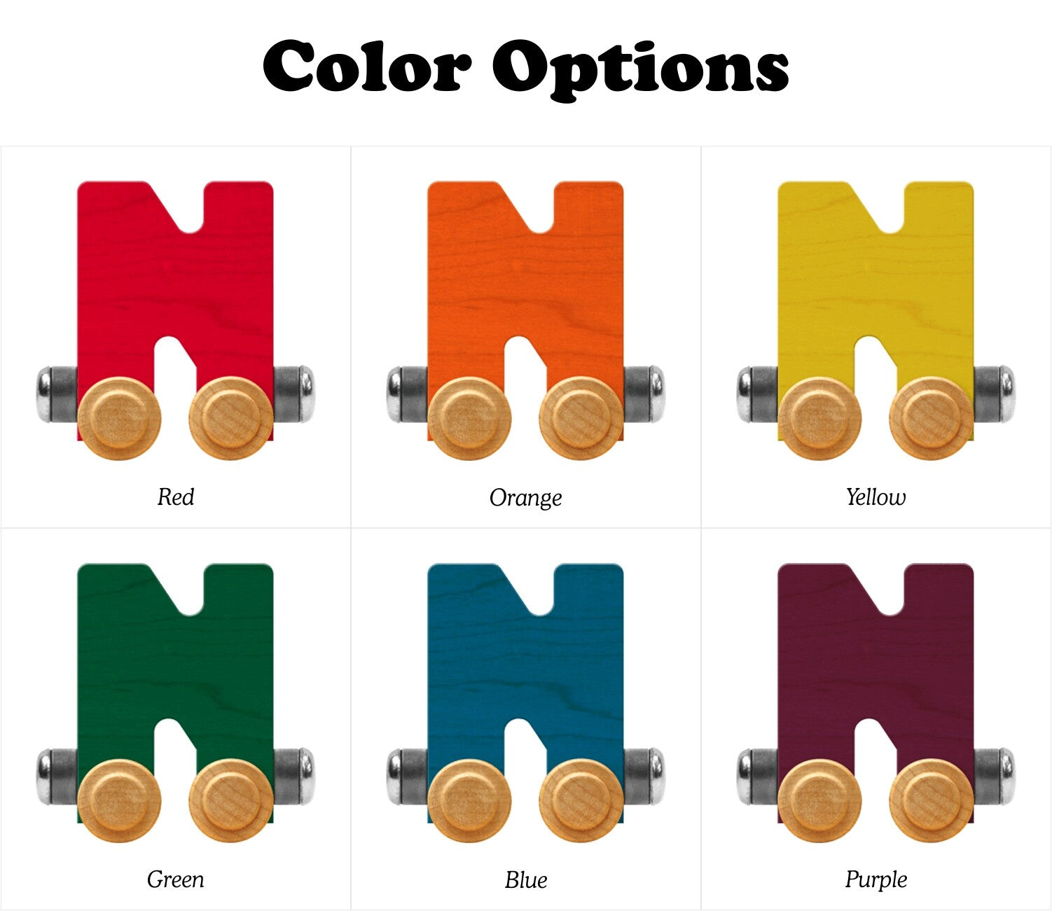 Name Train Bright Letter N