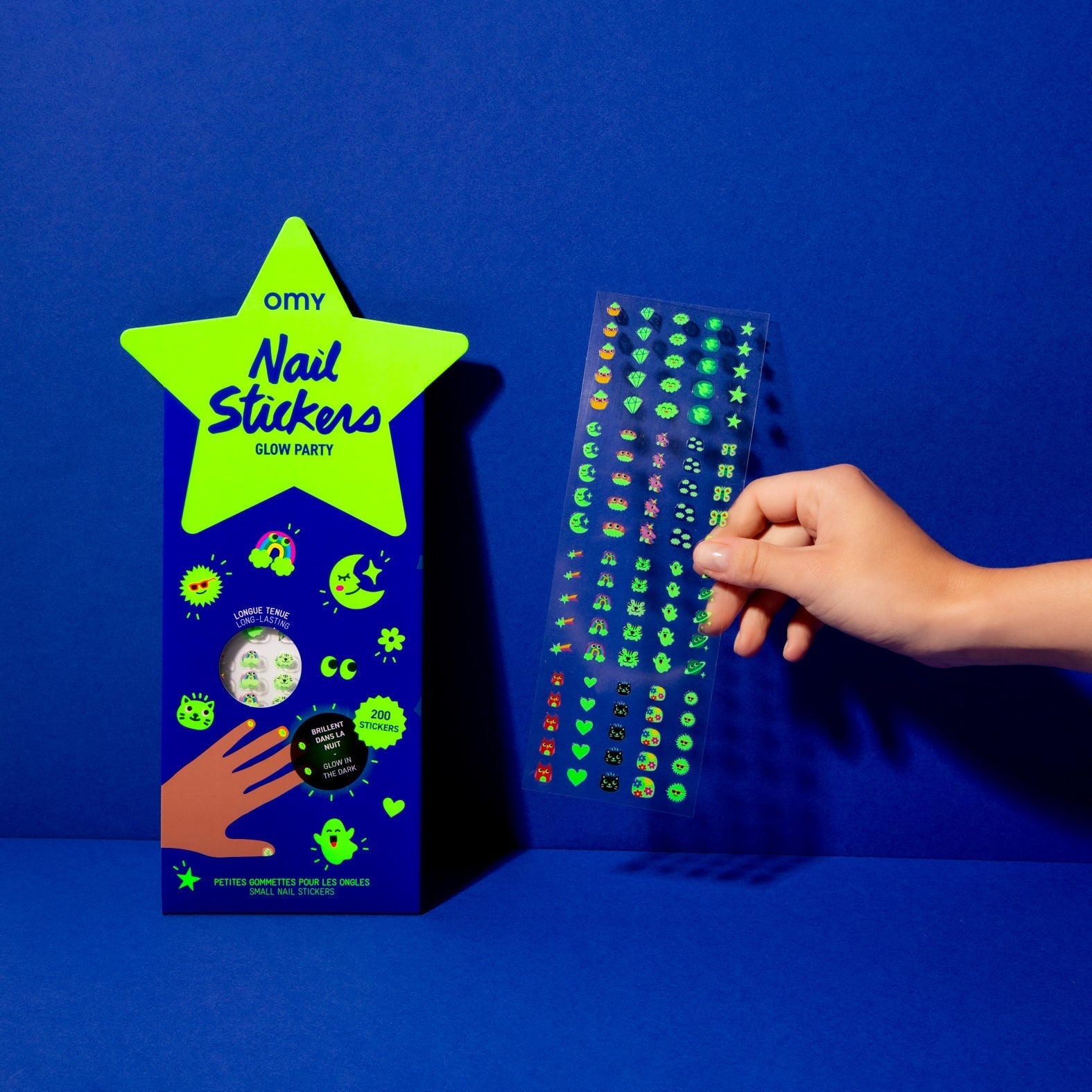 Nail Stickers -Glow Party