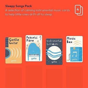Yoto Sleepy Songs Pack