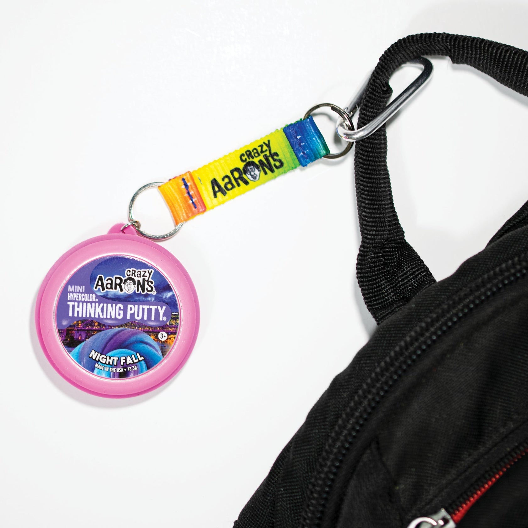 Mini Tin Bag Clip - Pink