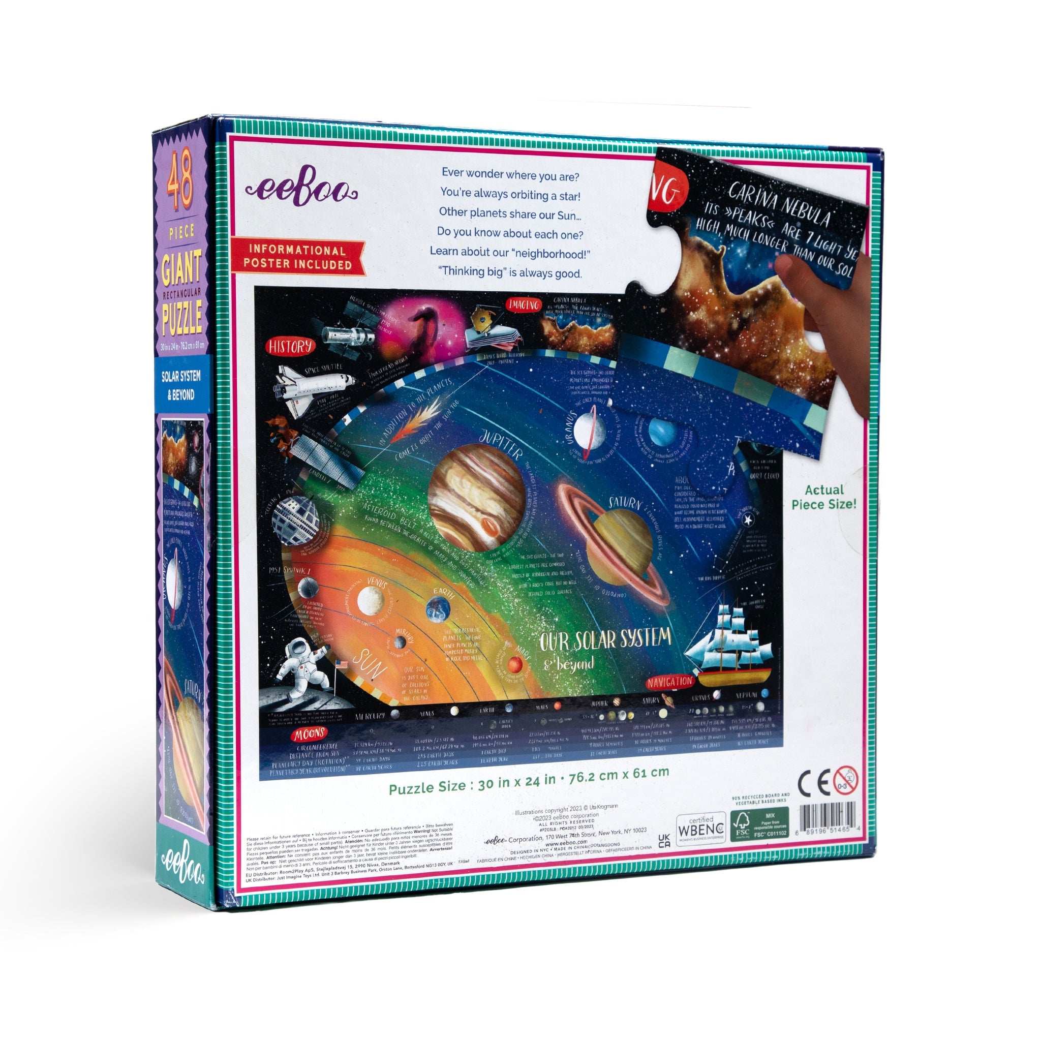 Solar System & Beyond Giant Puzzle - 48