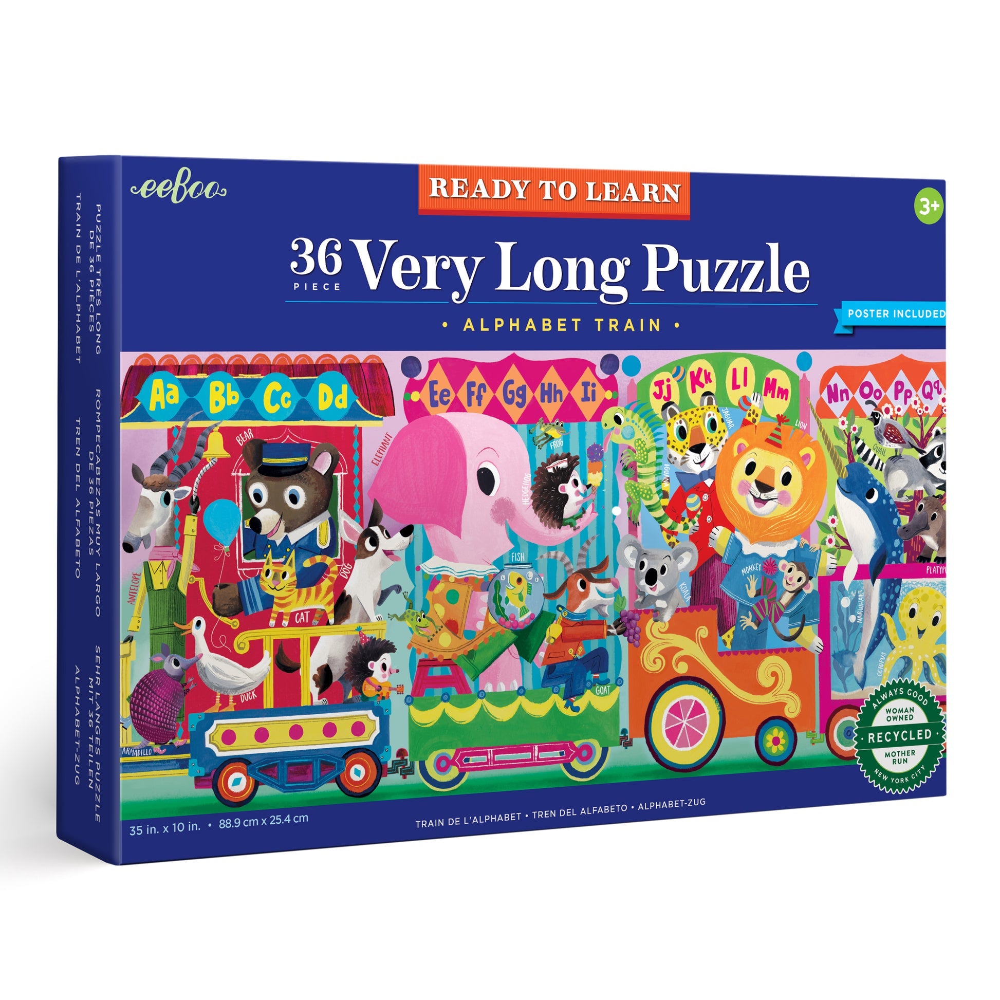Very Long Puzzle - Alphabet Train - 36