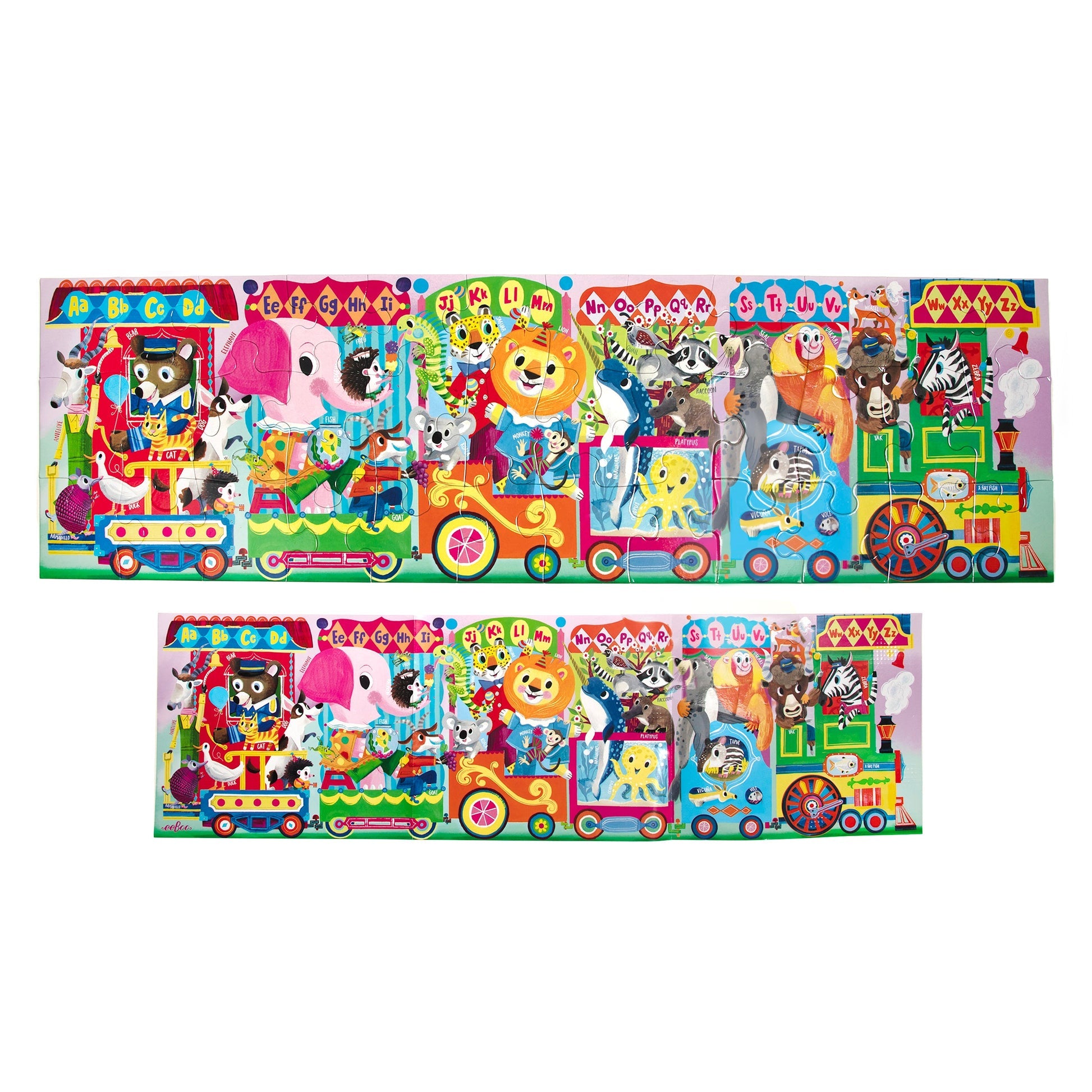 Very Long Puzzle - Alphabet Train - 36