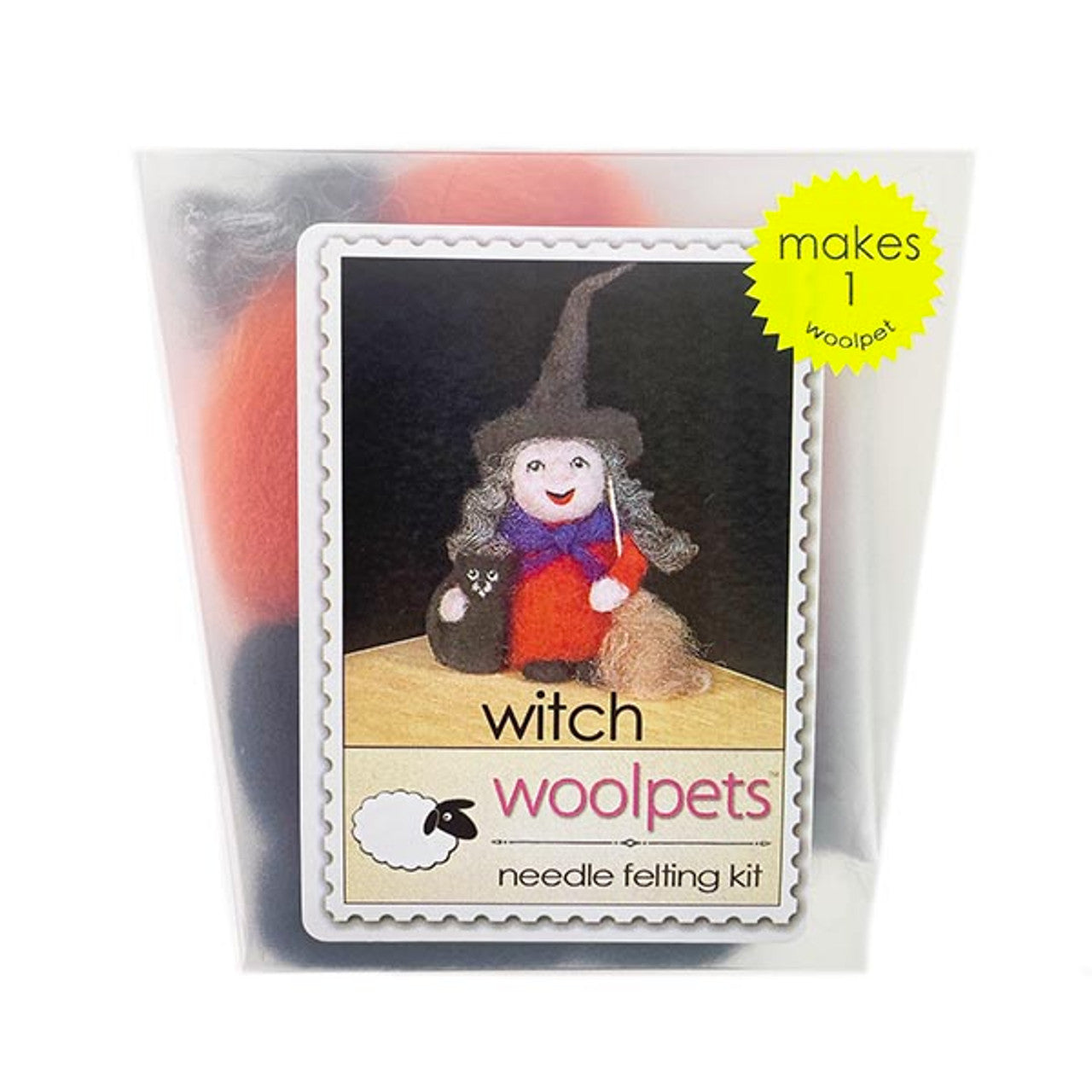 Needle Felting Kit Witch
