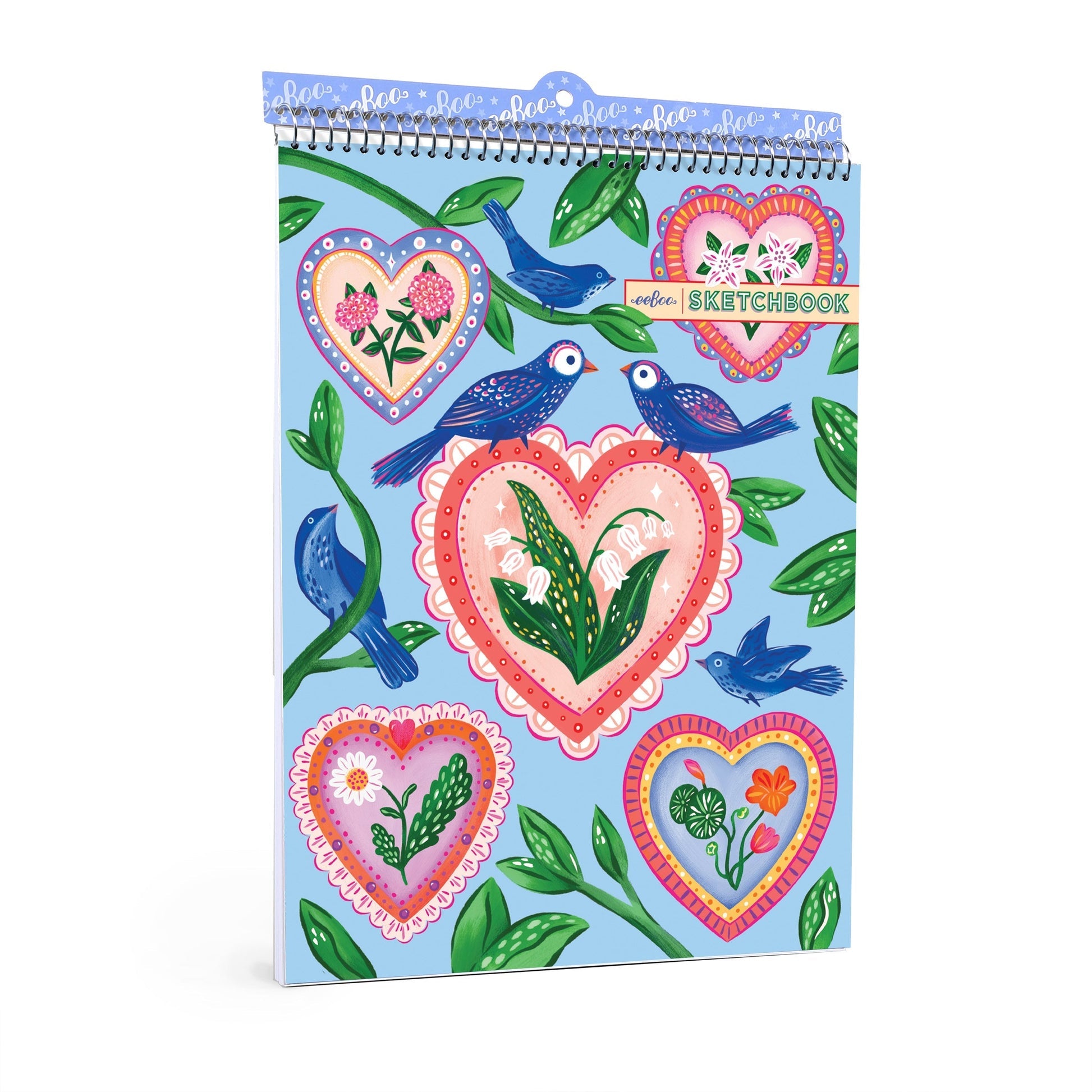 Sketchbook - Hearts & Birds