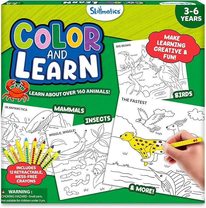 Color & Learn Animals