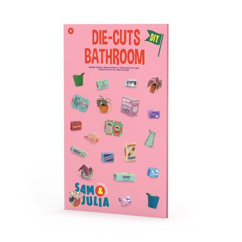 Sam & Julia Die-Cuts Bathroom