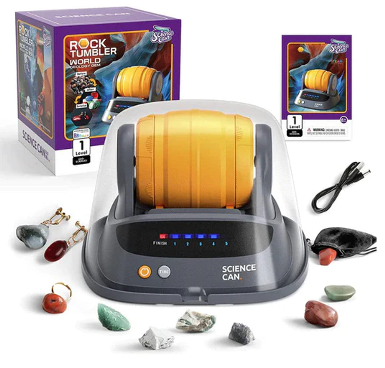 Rock Tumbler - World Geology Gem