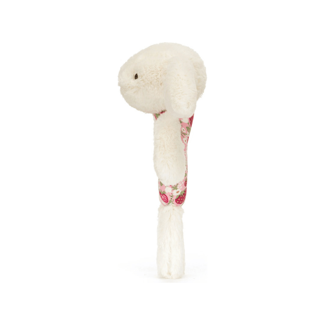 Blossom Cream Bunny 'Berry' Ring Rattle
