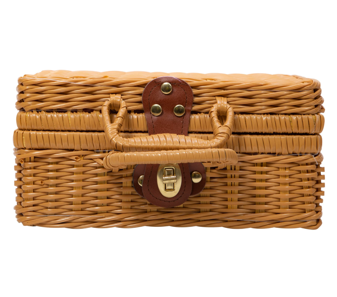 Butterfly Tea Set Basket