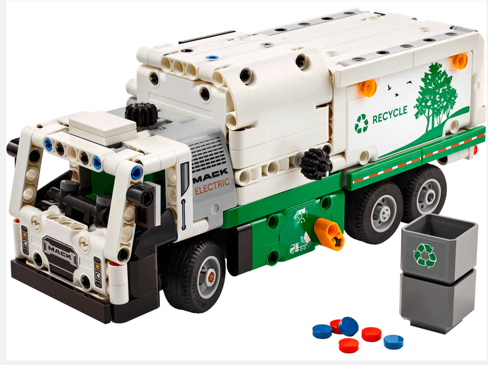 LEGO Mack® LR Electric Garbage Truck
