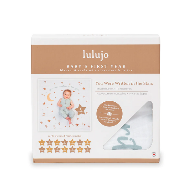 Baby's First Year - Blanket & Cards Set