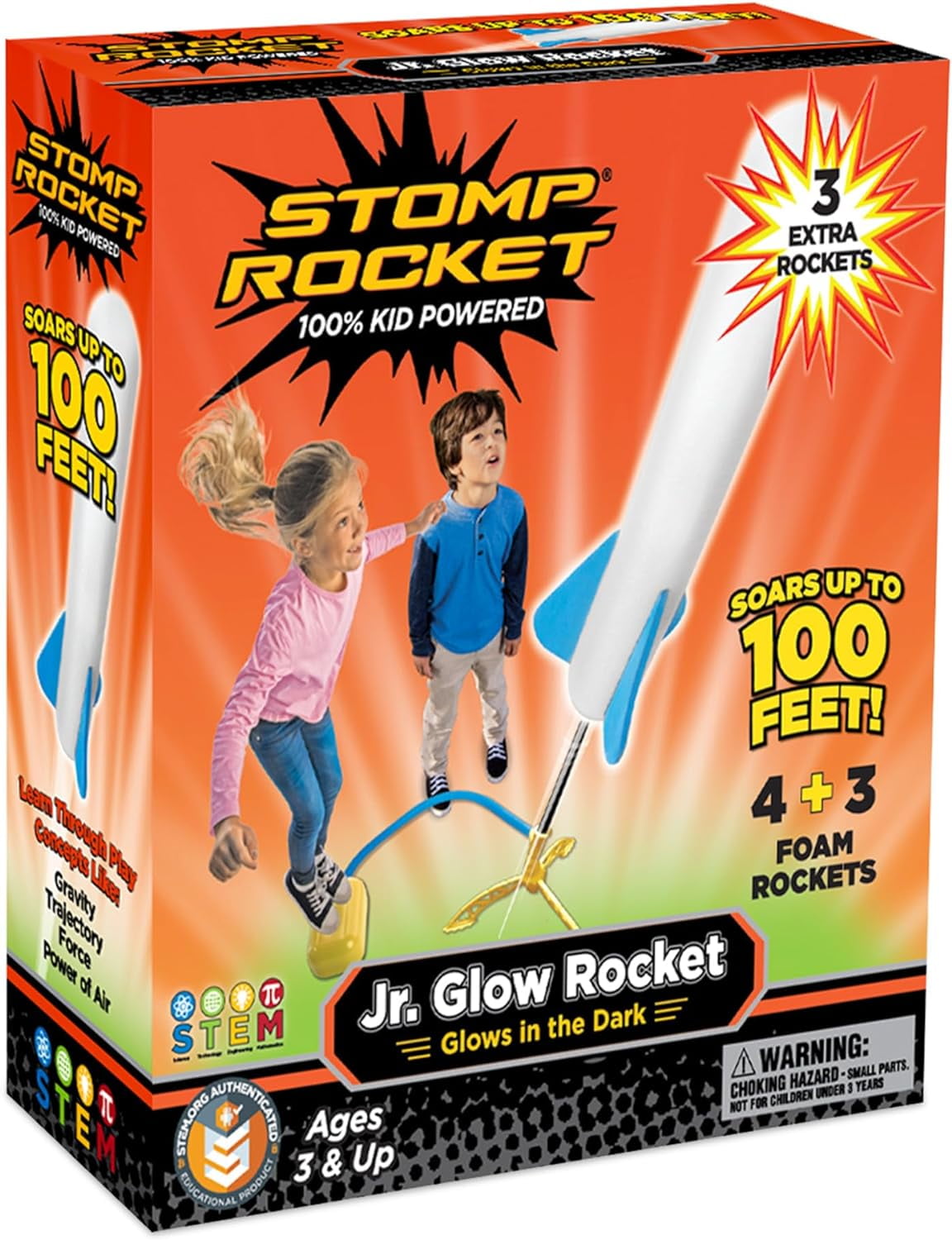 Jr. Glow Stomp Rocket - 7