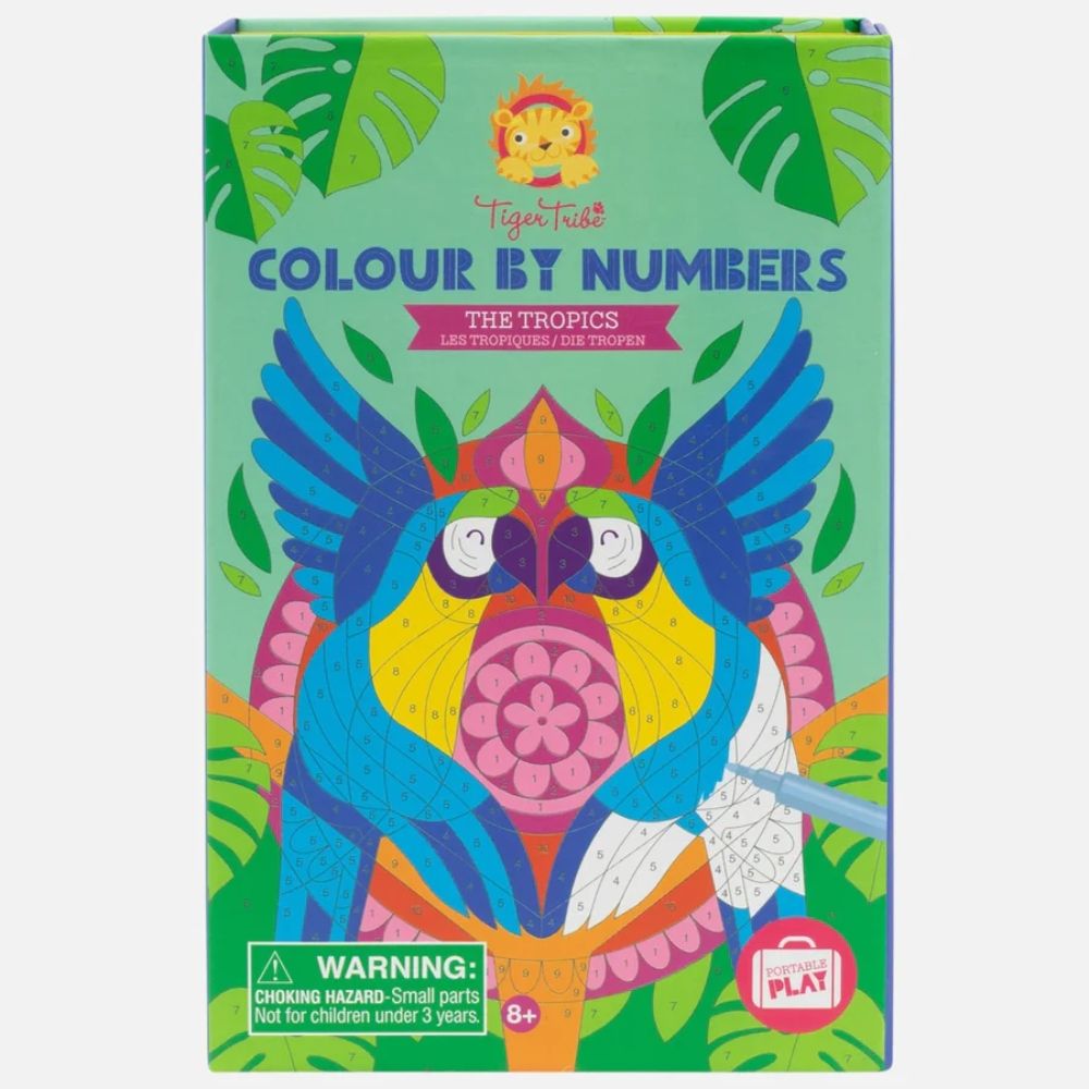 Color By Numbers The Tropics