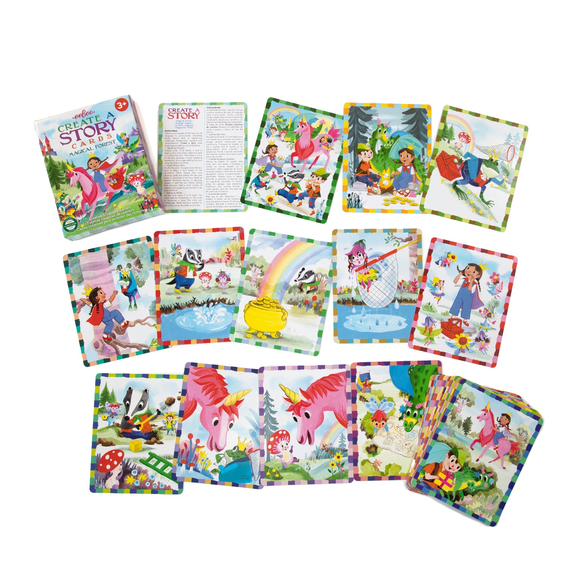 Create a Story Cards - Magical Forest