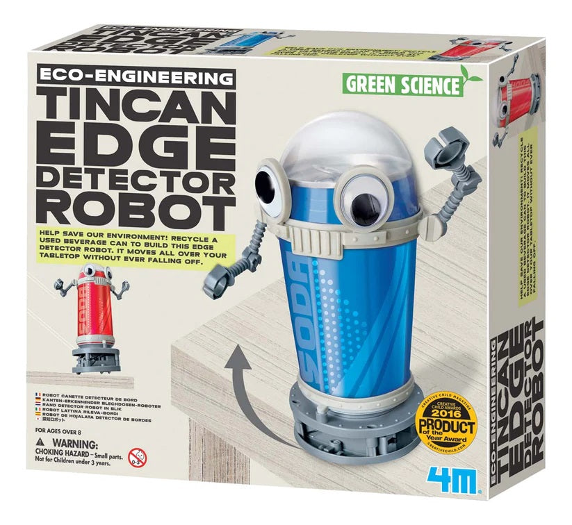 Tin Can Edge Detector Robot