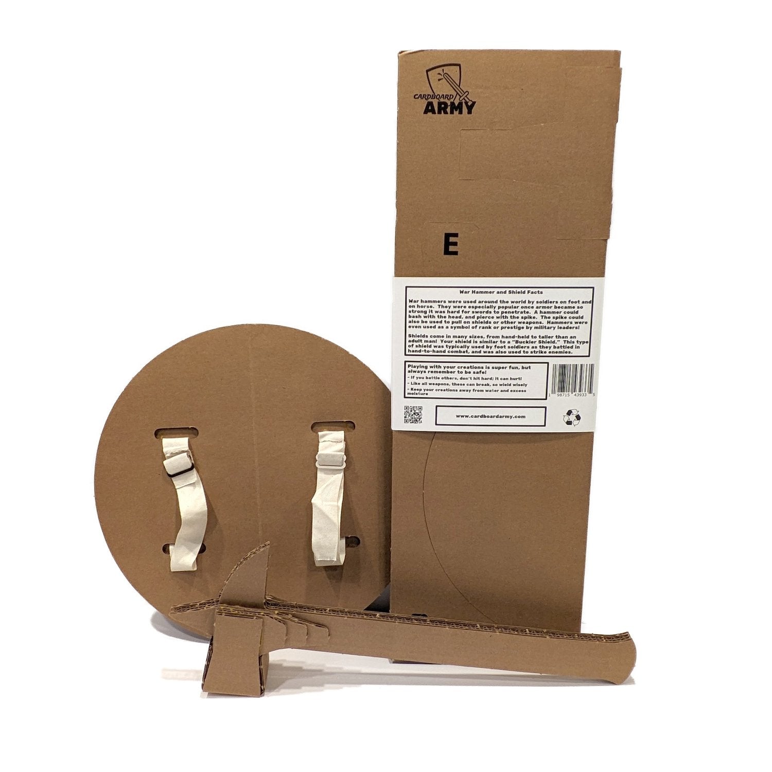 War Hammer and Buckler Shield