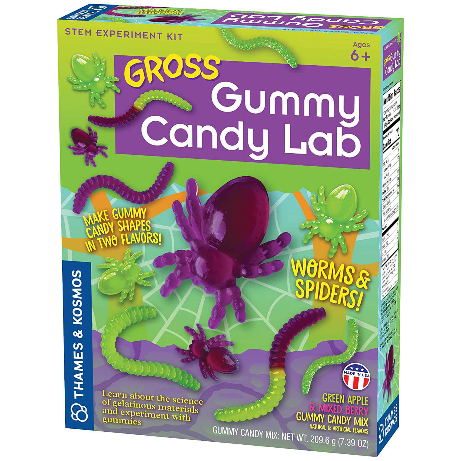 Gross Gummy Candy Lab: Worms & Spides