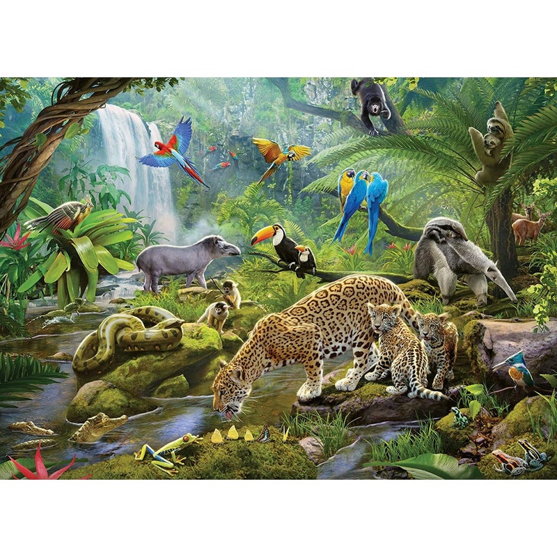 Rainforest Animals 60 pc Puzzle